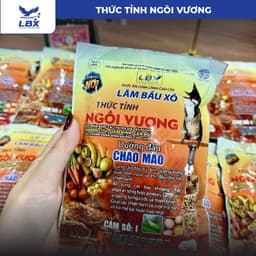 Thức tỉnh ngôi vương 200gr Lâm Bầu Xô – cám chim chào mào thi đấu cao cấp, tăng lửa, lên màu đẹp, dinh dưỡng chuyên sâu 9