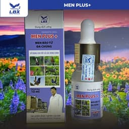 Dung dịch men vi sinh Men Plus Lâm Bầu Xô – bào tử đa chủng cho chim, ức chế vi khuẩn, giảm mùi hôi 7