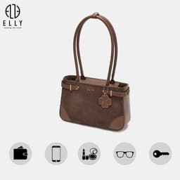 Túi Xách Nữ ELLY EL391 Da Tổng Hợp Cao Cấp Đeo Vai Thời Trang Thanh Lịch Công Sở 6