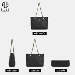 [Tặng hộp 20.10] Túi xách nữ ELLY EL361 túi đeo chéo đeo vai da tổng hợp cao cấp thanh lịch 5
