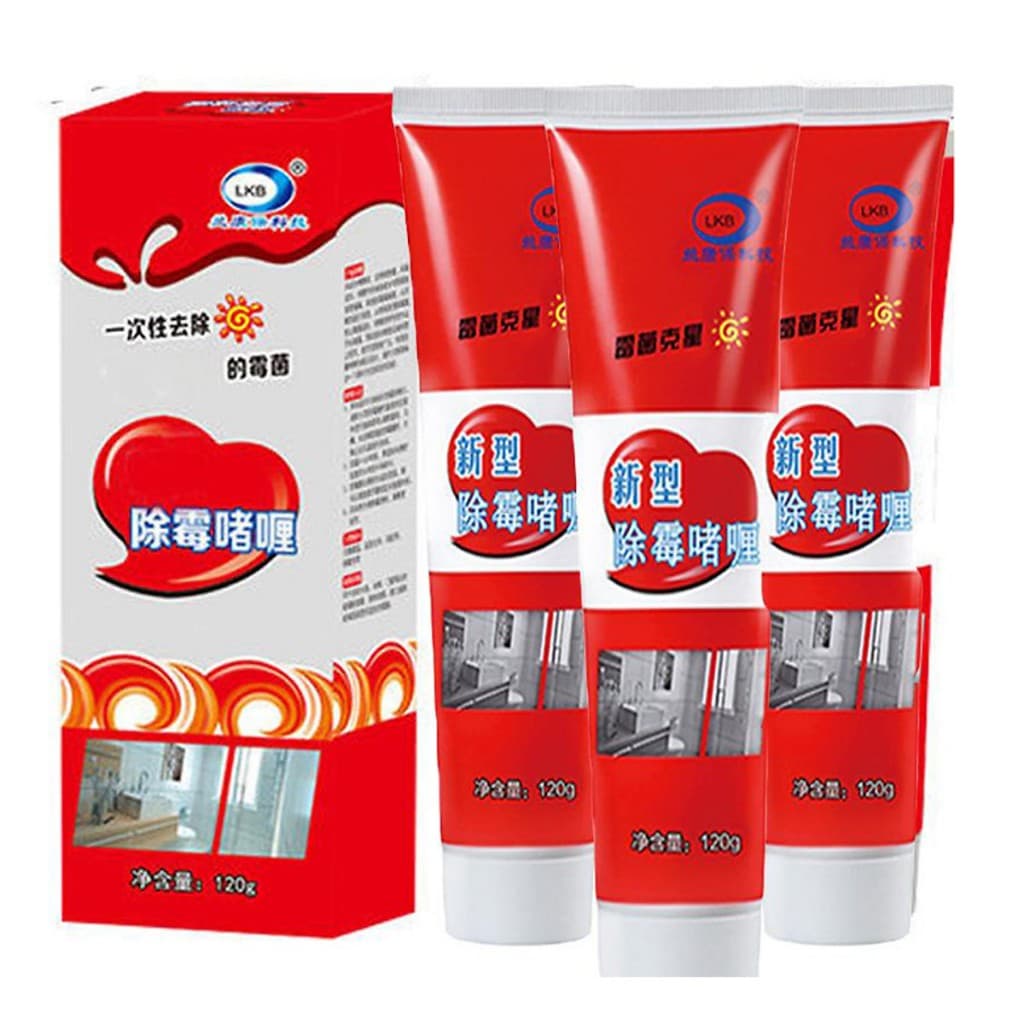 Gel tẩy mốc đa năng LKB 120ml - Tẩy nấm mốc silicon, gioăng cao su máy giặt, mốc chân tường, mốc bàn chải