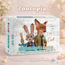 (tặng sticker) Hộp quà A5 Zootopia: Phi vụ động trời -  Hộp quà ngẫu nhiên nhiều món in hình anime dễ thương 1