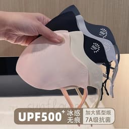 khẩu trang mặt nạ chống nắng Ice Silk liền mạch Ice Sense Mặt nạ bảo vệ mắt thoáng khí GIA DỤNG VĨNH NGÂN 2