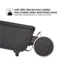 Bếp Nướng Điện SH SH4607 | Công Suất 1500W | Tráng Men Chống Dính | 6 Mức Nhiệt 4