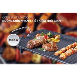 Bếp Nướng Điện SH SH4607 | Công Suất 1500W | Tráng Men Chống Dính | 6 Mức Nhiệt 3