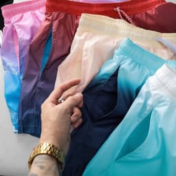 Quần short đi biển bigsize 100kg chất dù mỏng nhẹ lót lưới , Quần đùi đi biển unisex - 3bros 9