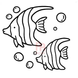 Tranh Tô Màu Thế Giới Biển Đại Dương Cá Mập, Cá Heo, San Hô... - Đồ chơi Giáo Dục - POMI 3