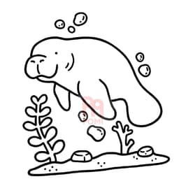 Tranh Tô Màu Thế Giới Biển Đại Dương Cá Mập, Cá Heo, San Hô... - Đồ chơi Giáo Dục - POMI 5