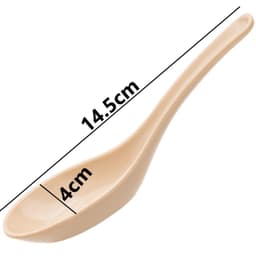 [10 Cái] Muỗng Melamine Cao Cấp Việt Nhật 2856/2860, Thìa Ăn Súp Chè, Muỗng Cafe Muỗng Canh - DOMUS 3