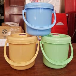 Cặp Lồng Nhựa Đựng Cơm 6451, Hộp Cơm Đa Năng Dùng Gia Đình - DOMUS 4
