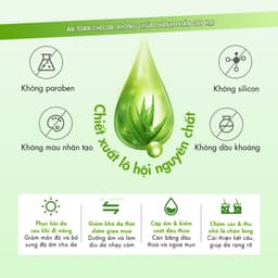Gel Lô Hội Dưỡng Da Đa Năng Arumore Aloe Vera Làm Dịu Cấp Ẩm Phục Hồi Da Mềm Mịn 300ml 4