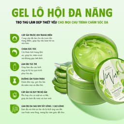Gel Lô Hội Dưỡng Da Đa Năng Arumore Aloe Vera Làm Dịu Cấp Ẩm Phục Hồi Da Mềm Mịn 300ml 7