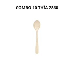 [10 Cái] Muỗng Melamine Cao Cấp Việt Nhật 2856/2860, Thìa Ăn Súp Chè, Muỗng Cafe Muỗng Canh - DOMUS 4