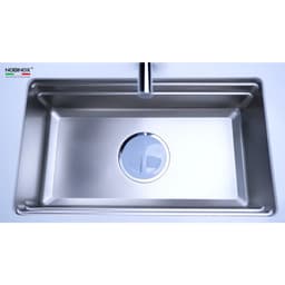 CHẬU RỬA BÁT 1 HỐ NOBINOX LIRA NJ562D | Hàng chính hãng 5