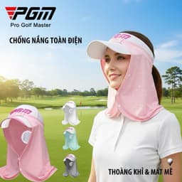 Khăn Trùm Golf PGM, Khăn Trùm Chống Nắng Chơi Golf Nam - Nữ Thương Hiệu PGM - Sport Chống Nắng, Tia Uv Hiệu Quả Chất Thu 1