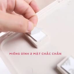 Hộp Treo Tường Đựng Túi Nilon Việt Nhật 2755, Hộp Nhựa Bảo Quản Túi Có Nắp Bật Tiện Dụng - DOMUS 3