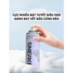 [Family's house] Chai xịt vệ sinh giày Sneaker Geto, Xịt vệ sinh giày xịt làm sạch giày dạng bọt 5