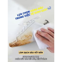 [Family's house] Chai xịt vệ sinh giày Sneaker Geto, Xịt vệ sinh giày xịt làm sạch giày dạng bọt 6