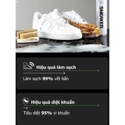 [Family's house] Chai xịt vệ sinh giày Sneaker Geto, Xịt vệ sinh giày xịt làm sạch giày dạng bọt 8