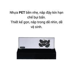 Hộp Đựng Thìa Muỗng Việt Nhật 6792, Khay Đựng Vật Dụng Cá Nhân Nhựa Bền Đẹp - DOMUS 2