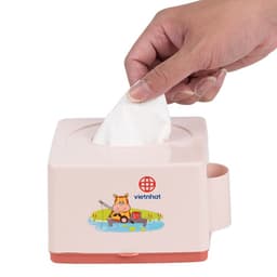 Hộp Nhựa Đựng Giấy Ăn Việt Nhật 2702, Hộp Khăn Giấy Dùng Cho Gia Đình Quán Ăn - DOMUS 6