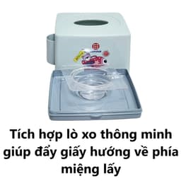 Hộp Nhựa Đựng Giấy Ăn Việt Nhật 2702, Hộp Khăn Giấy Dùng Cho Gia Đình Quán Ăn - DOMUS 3