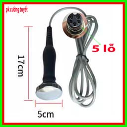 ĐẦU DÒ NHỎ sử dụng cho máy liệu pháp đại thần thông, máy điện sinh học DDS 5 trong 1 LOẠI 5 LỖ 1