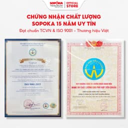 Ổ cắm Chia 3 Cửa SOPOKA P11 Chịu Tải 2200W, Dùng Cho thiết bị điện gia đình, Máy Tính, Ti Vi, Tủ Lạnh,..  LP 9