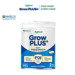 [Livestream KOL] Sữa bột Nutifood Sweden GrowPLUS+ Tiêu Hóa (Xanh Nhạt) 2+ - Tiêu hóa khỏe, tăng cân (Lon 800g) 4