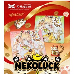 (Tặng bộ Keycap) Lót chuột Gaming Xraypad Aqua Control + PORON® foam – NekoLuck ( X-raypad) 4