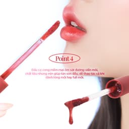 Son Tint Bóng Arumcolor Water Long Lasting Tint Dưỡng Ẩm Mềm Môi 4g 9