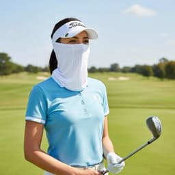 Khẩu Trang Chơi Golf  Khăn Che Mặt Golf Nam - Nữ Chống Nắng, Chất Liệu Thun Lạnh Dệt Kim, Ngăn Ngừa Tia Uv Hiệu Quả. 6