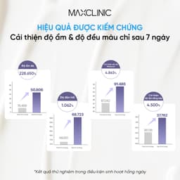Kem Dưỡng Hỗ Trợ Làm Sáng Và Cải Thiện Nếp Nhăn 7% Melatonin Liposome Maxclinic Melatoninshot Cream 50ml - WANYI 9