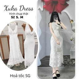 Đầm body ren Xukadress, váy ren dáng dài quyến rũ, gợi cảm cho nữ đi tiệc đi chơi 2