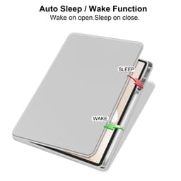 [Xoay 360 Độ] Bao Da MTB HUAWEI MatePad 12 X / MatePad AIR 12" 2024/ 2025 Lưng Cứng Trong Suốt Viền Dẻo 5