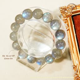 Ngọc Đan Tâm - Vòng Tay Xà Cừ VIP 13mm 5A - Mệnh Kim & Mệnh Thuỷ 5