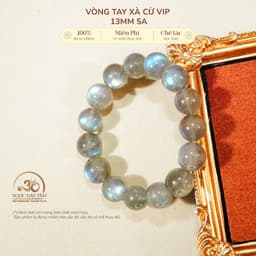 Ngọc Đan Tâm - Vòng Tay Xà Cừ VIP 13mm 5A - Mệnh Kim & Mệnh Thuỷ 1