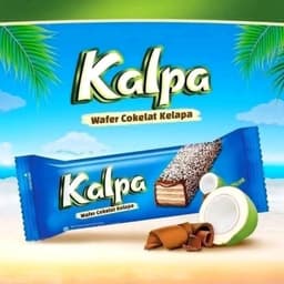 Bánh Kem Xốp Socola Phủ Dừa Kalpa 240g - HÀNG CHÍNH HÃNG 3