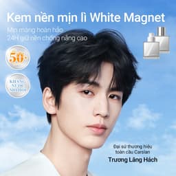 Kem Nền Chống Nắng Carslan White Magnet SPF50+ PA++++ 30g – Che Phủ Mịn Lì, Chống Lem, Kháng Nước, Lâu Trôi 3