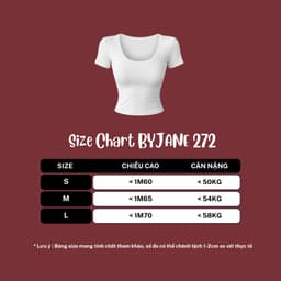 [ XẢ KHO ] Áo Thun Nữ Cổ U Viền To Ôm Body Co Giãn 4 Chiều Tôn Dáng BYJANE - 272 3