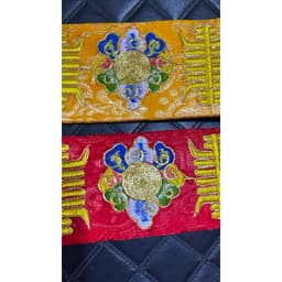 ĐAI TẾ LỄ đai dâng hương nam nữ, đai hầu đồng, đai hầu thánh các giá hầu, hàng THÊU TAY CAO CẤP. ảnh thật video thật 4