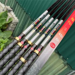Cần Câu Tay Long Hua 8H - Tặng kèm nhẫn , bao và ngọn phụ 7