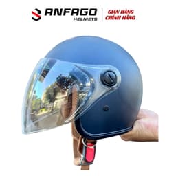 Nón Bảo Hiểm 3/4 Có Kính Chính Hãng - Phong Cách Thời Trang chắn gió, che nắng, che mưa, chống lóa 4