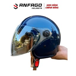 Nón Bảo Hiểm 3/4 Có Kính Chính Hãng - Phong Cách Thời Trang chắn gió, che nắng, che mưa, chống lóa 8