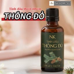 Tinh Dầu Thông Đỏ NK – Hương Gỗ Tươi Mát, Khuếch Tán, Xông Phòng 10ml,30ml,50ml,100ml 1