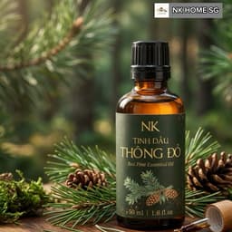 Tinh Dầu Thông Đỏ NK – Hương Gỗ Tươi Mát, Khuếch Tán, Xông Phòng 10ml,30ml,50ml,100ml 5