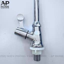 Vòi bếp lạnh Luxta L3105 chính hãng đồng thau cao cấp xoay 360 độ - Phụ kiện phòng tắm AP HOME 8