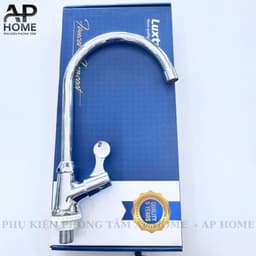 Vòi bếp lạnh Luxta L3105 chính hãng đồng thau cao cấp xoay 360 độ - Phụ kiện phòng tắm AP HOME 2