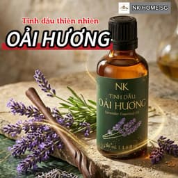 Tinh Dầu Oải Hương Nguyên Chất NK – Lavender Xông Phòng, Thơm Dịu, Khuếch Tán 10ml,30ml,50ml,100ml 1