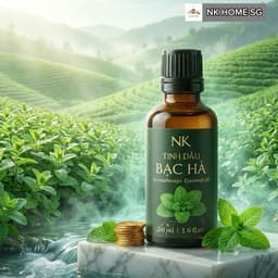Tinh Dầu Bạc Hà Nguyên Chất NK- Xông phòng, Khuếch Tán, Khử Mùi, Peppermit Essential Oil 7